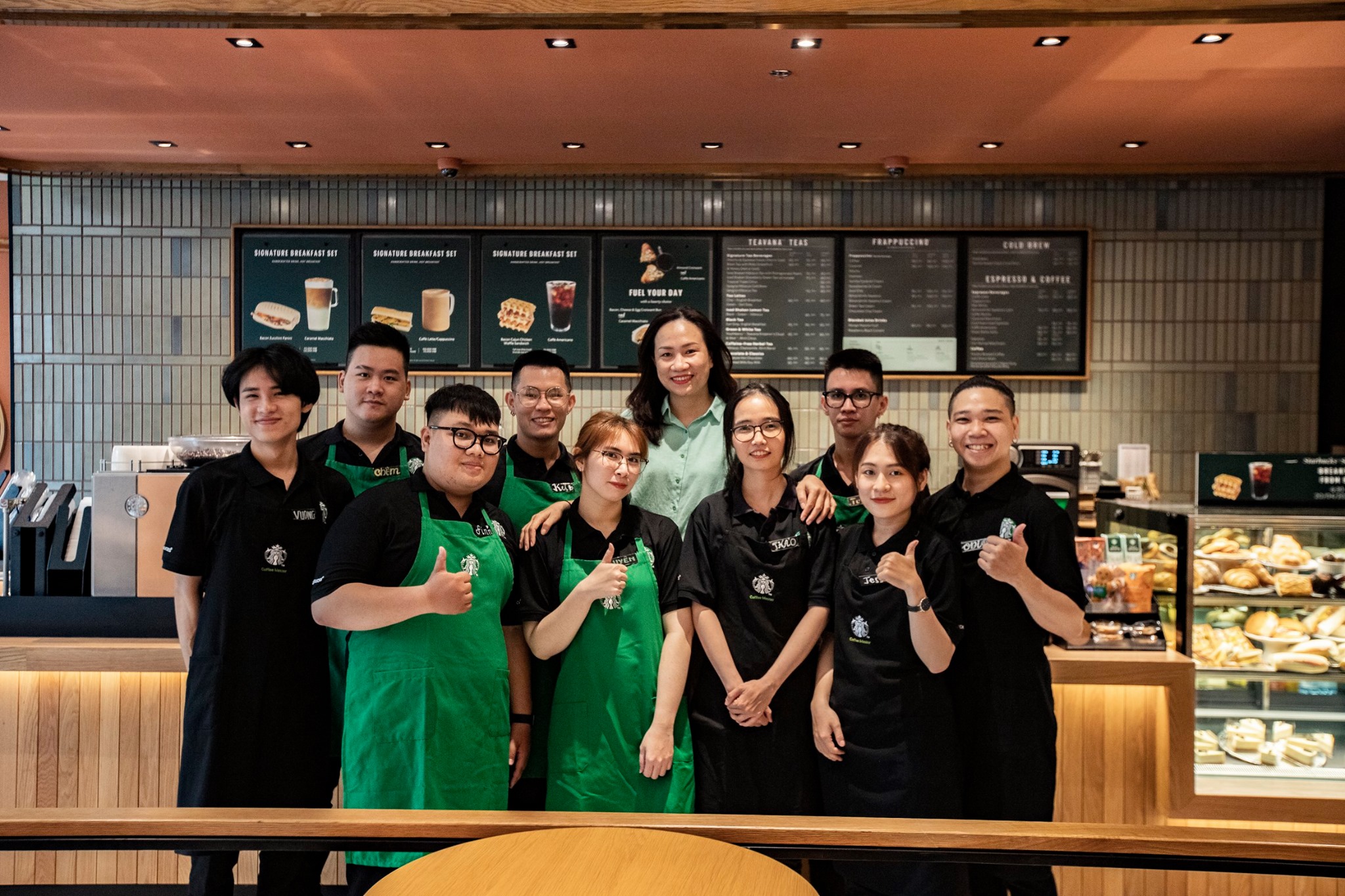 Đồng phục Starbucks - Dong phuc Starbucks05