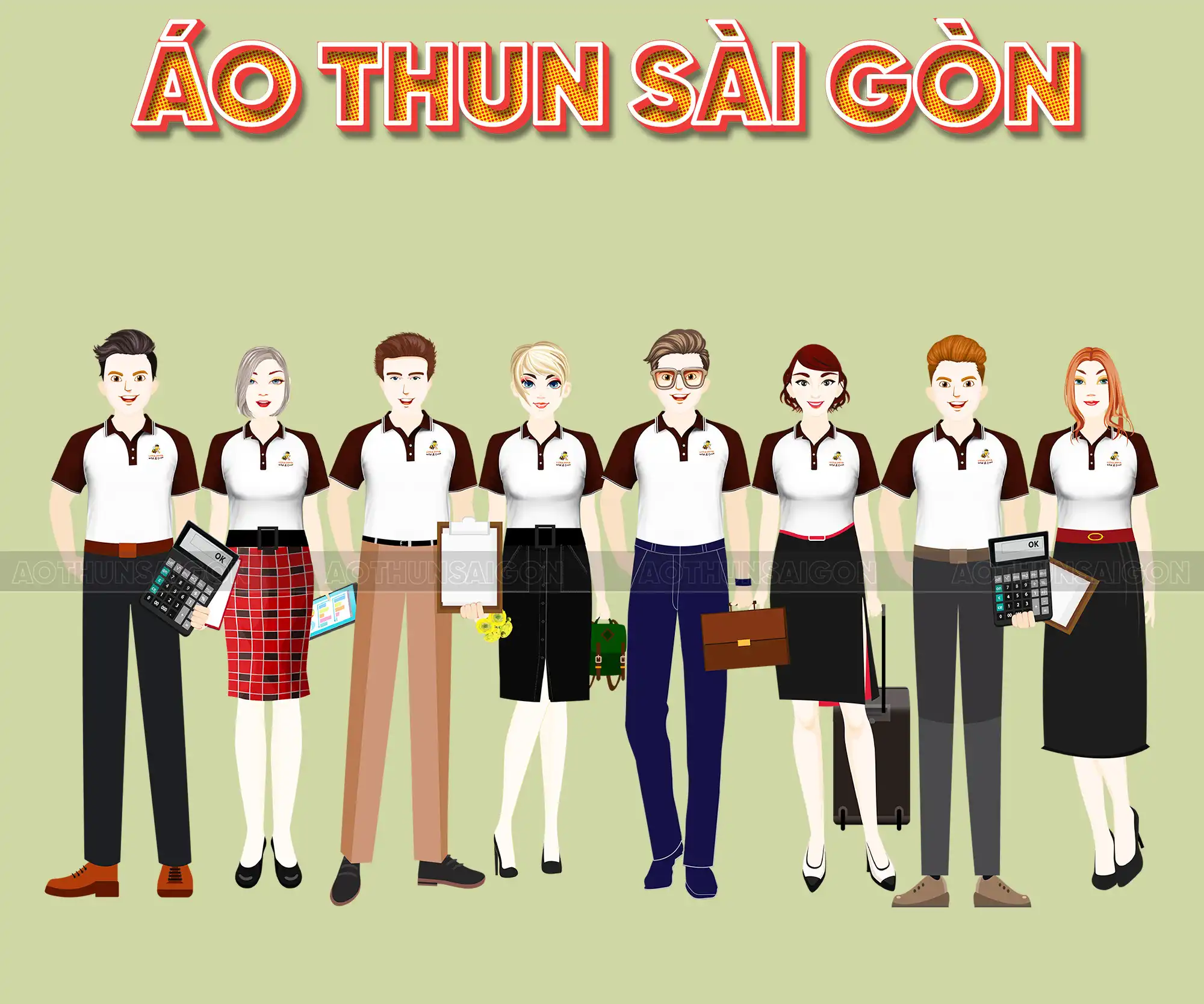 Áo Thun Sài Gòn - đơn vị may đồng phục uy tín số 1 Tp. HCM
